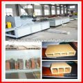 wpc decking waterproof and anti slip wpc profile production line